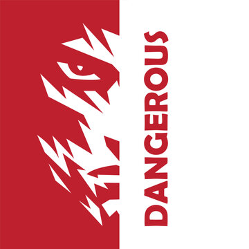 Dangerous Man background design, Background design. dangerous man