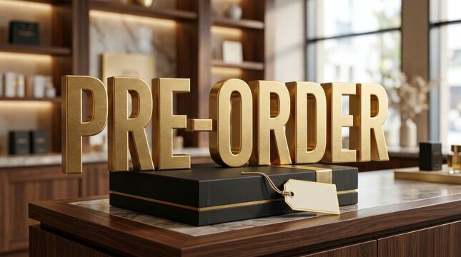 Pre Order Online Shopping Product Reservation