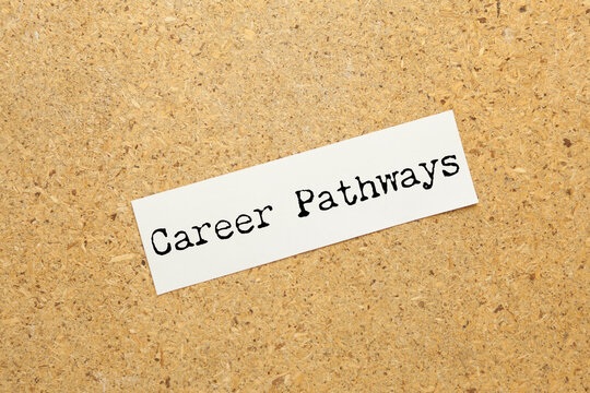 Career Pathways text on paper