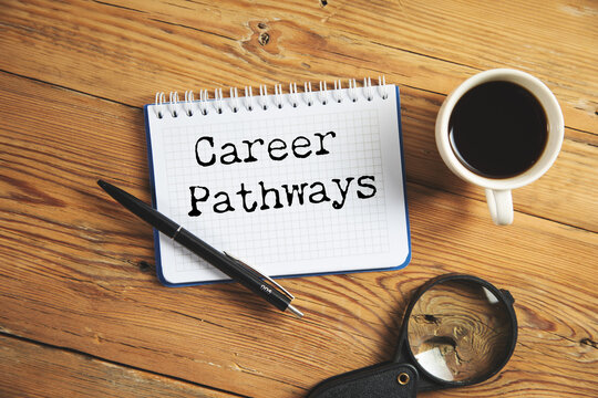 Career Pathways text on paper