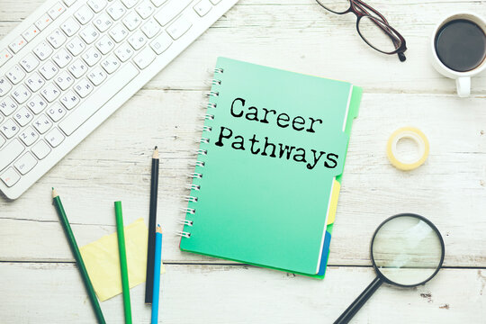 Career Pathways text on paper