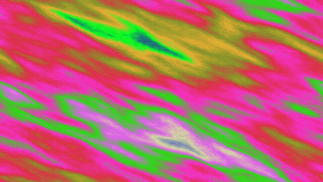 Vibrant colorful seamless pattern with abstract digital art style