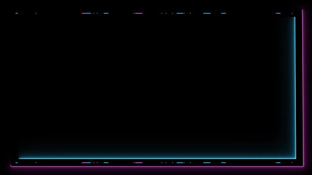 Neon Digital Overlays 6 &ndash; Futuristic Neon Light Overlays, Digital Glow Effects, Cyber Technology Graphics and Vibrant Animated Elements for Professional Video Editing