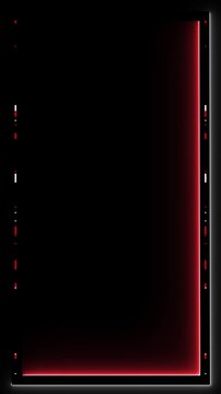 Neon Digital Overlays 3 VERTICAL  &ndash; Futuristic Neon Light Overlays, Digital Glow Effects, Cyber Technology Graphics and Vibrant Animated Elements for Professional Video Editing