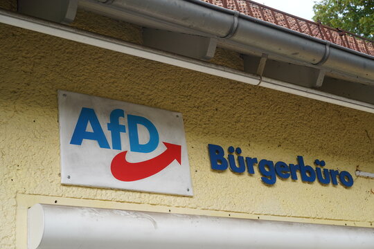 B&uuml;rgerb&uuml;ro der AfD (Alternative f&uuml;r Deutschland) in Pankow (Alt-Blankenburg), Berlin, 30.09.2026