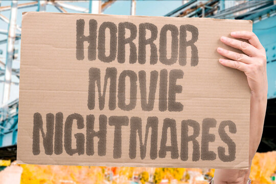 "Horror movie nightmares" Terrifying film leaves viewers sleepless. HORROR. FILM. NIGHTMARES. CINEMA. SCARES.
