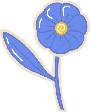 Blue Cornflower
