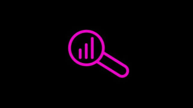Magnifying Glass Search Icon Set &ndash; Zoom In and Zoom Out Lens Symbol for Web and UI Design