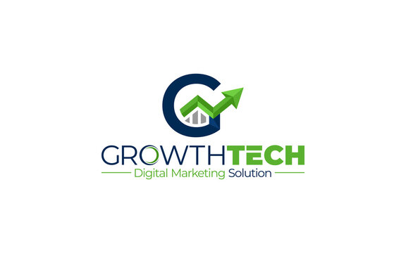 Illustration graphic vector of digital marketing solution business logo design