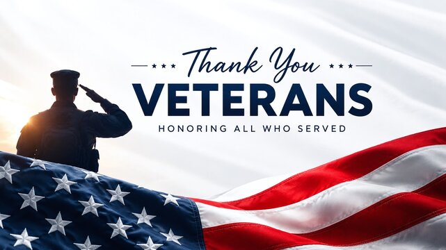 November 11 Veterans Day Tribute Honoring American Veterans and Military Service Heroes