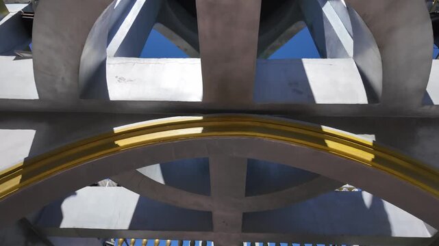 Architectural detail of arches at Simala Shrine, Cebu