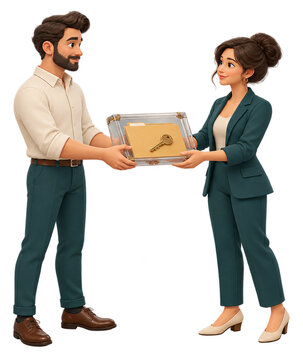 Coworkers rebuilding trust during a project handover