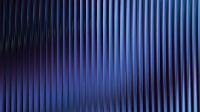 Vertical corrugated metal texture with blue and purple gradient lighting