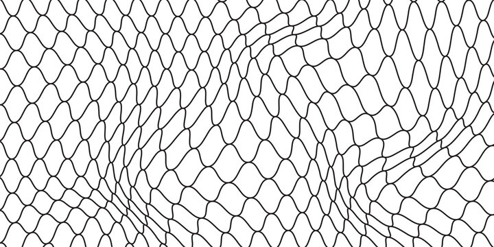 Mesh texture for fishing nets. Seamless pattern for sportswear or soccer goal, volleyball net, basketball hoop, hockey, athletics. Abstract net background for sports