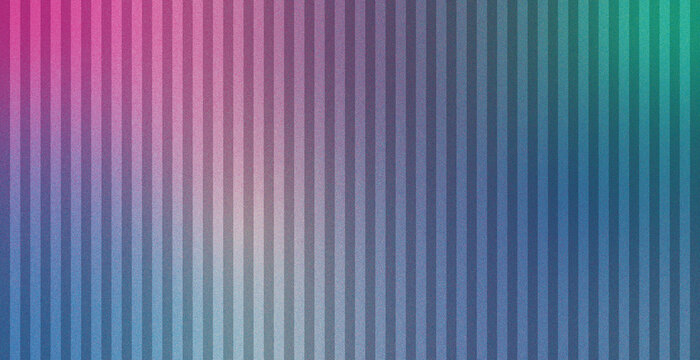 Pink blue and teal grainy gradient background with vertical stripes