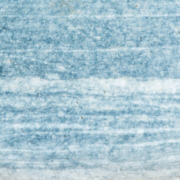 Texture min&eacute;rale abstraite de galet bleu et blanc avec lignes horizontales