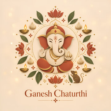 Traditional Indian Ganesh Festival