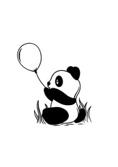 funny cartoon panda © Agnes