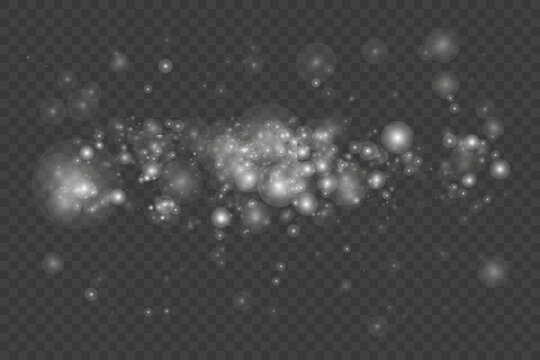 Bokeh light overlay with glow and sparkle. Perfect for photo overlays, advertising, social media, and holiday designs.