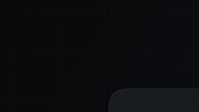 A minimalist and modern dark gray background with a subtle rounded corner in the bottom right, perfect for graphic design and digital art projects