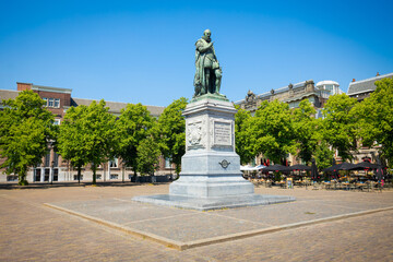 Fototapeta premium Het Plein square in the Hague in Netherlands