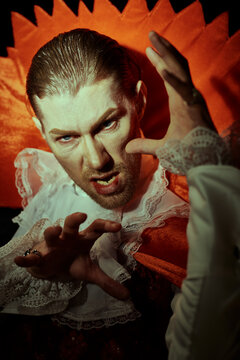 Sinister Vampire Portrait