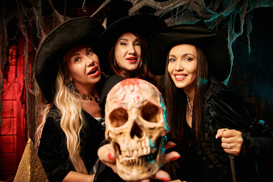 Skull Witches Portrait