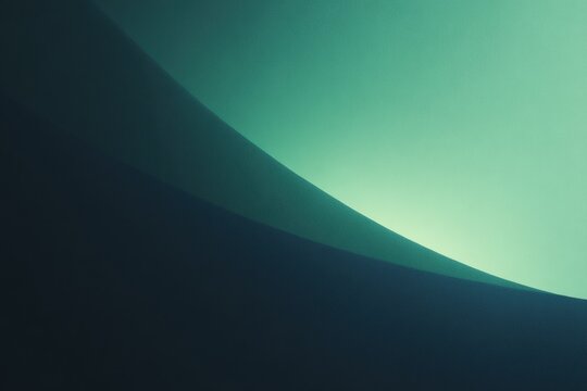 A dark blue and green background with a wave in the middle creating a wallpaperlike effect. the colors blend together to create a calming and peaceful atmosphere.