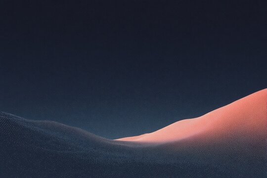 A person laying on top of a sand dune at night illuminated by the soft light of the setting sun. the sand is a deep blue color and the persons leg is visible in the foreground.