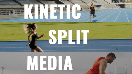 Kinetic Split Media Slideshow