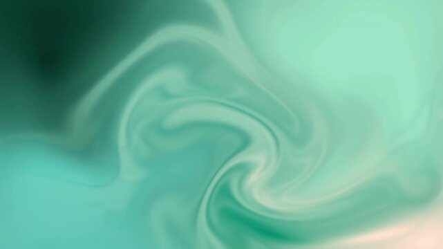 Green Teal Gradient Background Fresh Nature Soft Blur Smooth Flowing Light Video