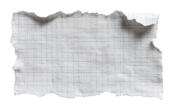 PNG Torn graph paper texture background.