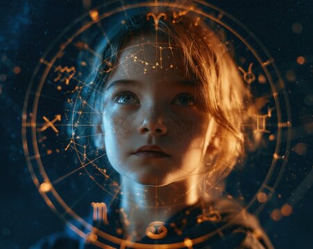 Children's astrology, analysis of a child's natal chart