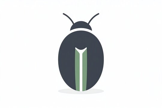beetle vector illustration for logo
