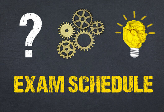 Exam Schedule	
