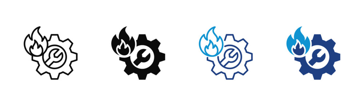 Hotfix icon set multiple style collection