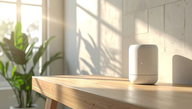 Smart speaker providing modern home automation technology