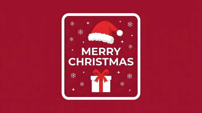 Festive holiday greetings a warm and joyful christmas celebration with traditional decorations
