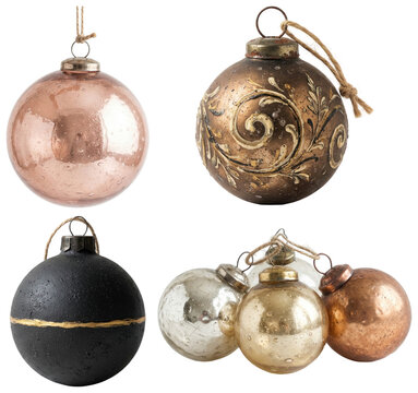 Collection of antique, bronze, glass, ornamen, text, shapes, large, oversized, rose, gold, orna, matte