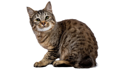 cat png, cat, kitten, isolated, animal, domestic, british, adorable, tabby, portrait, sitting, fur, kitty, feline, young, pet, cute, baby, animals, small, beautiful © Adrey Popov