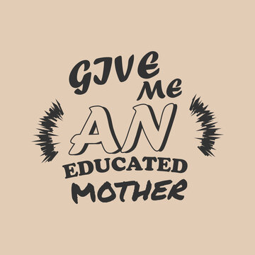 Calligraphic text design with floral elements a mothers day illustration