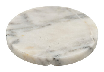 Obraz premium round marble coaster png white marble coaster png isolated transparent background image