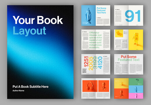 Colorful Book Layout