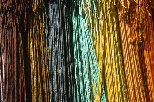 Colorful yarn