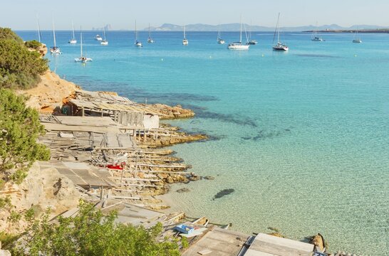 Saona beach, Formentera, Baleric Islands, Spain