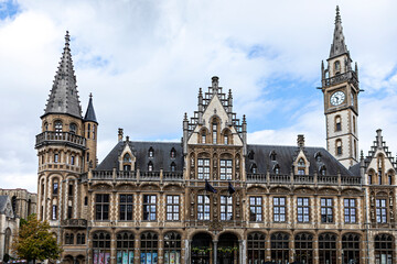 Obraz premium Hôtel des postes Gand Belgique