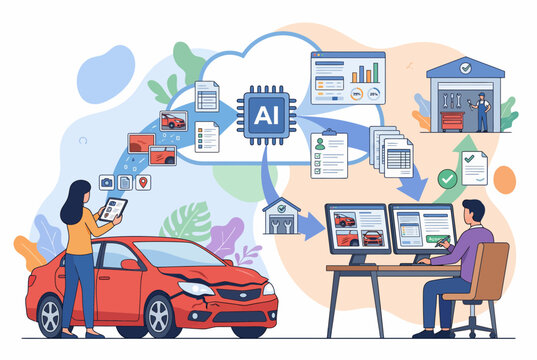AI Car Insurance Claim Investigation and Digital Processing