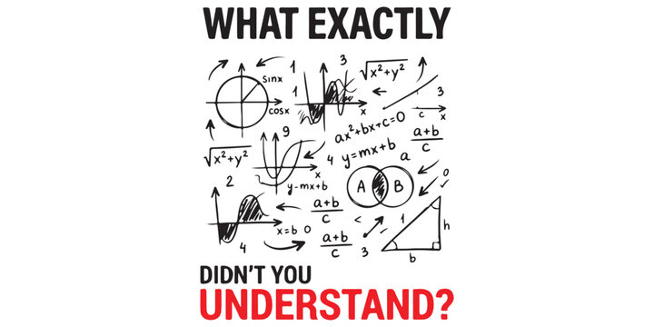 What exactly didn't you understand text with complex math formulas and geometry scribbles