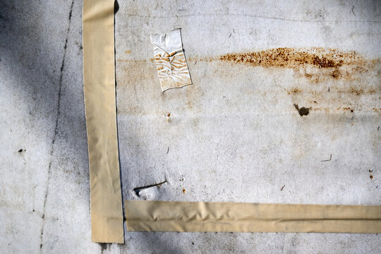 Repairs in artificial glacier insulation cloth fabric - geoengineering