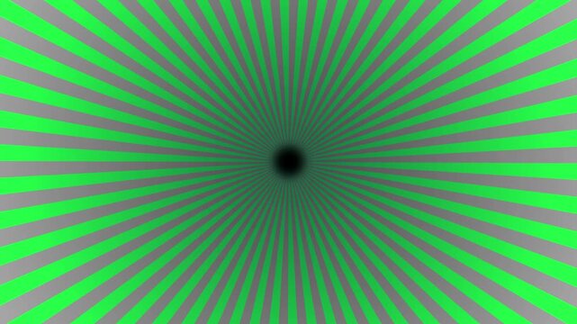 spiral sunburst comic background animation.  pop art style colorful sunburst pattern background. Retro ray pattern background.4k
